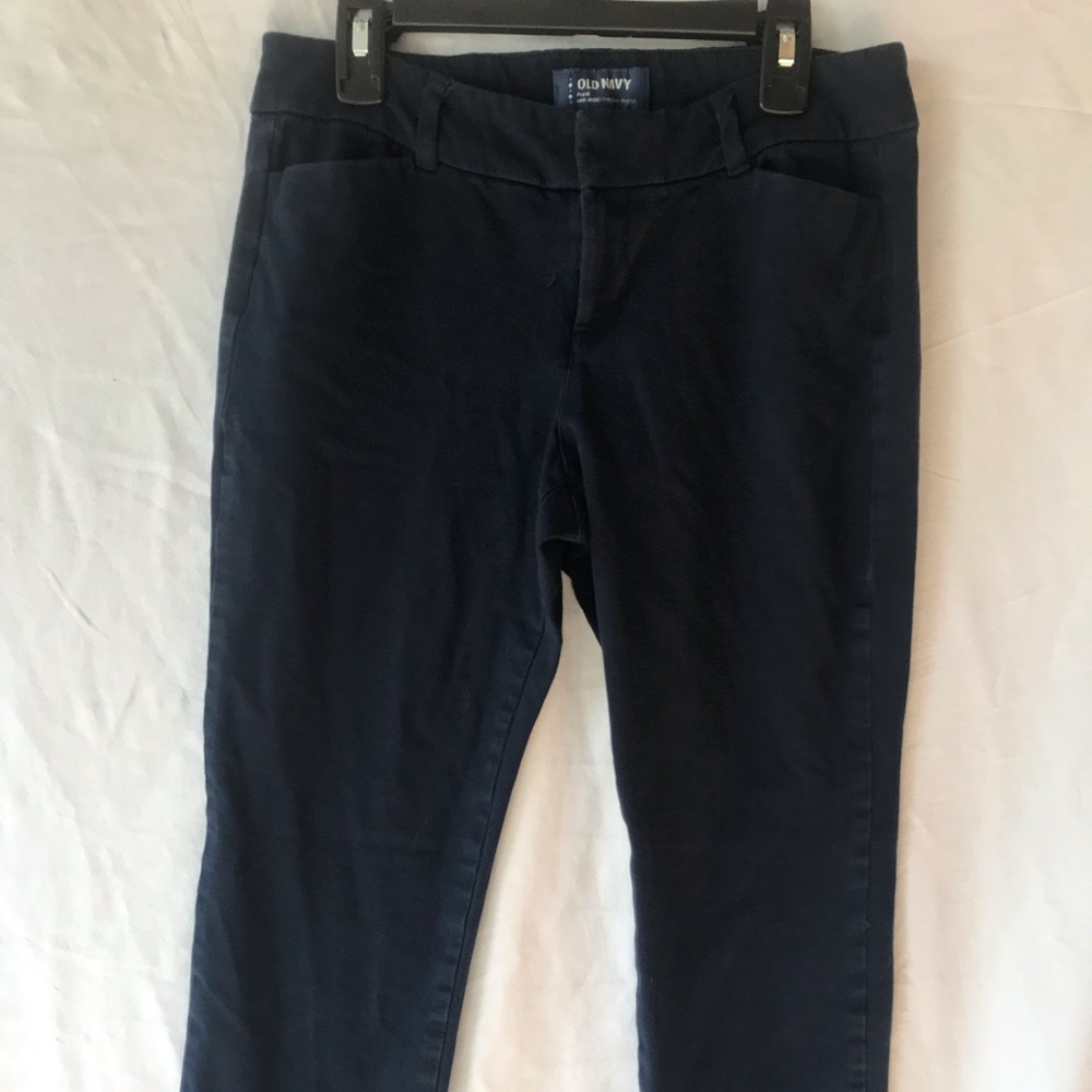 Old Navy 6 Petite Navy Pixie  Mid rise Ankle Pants